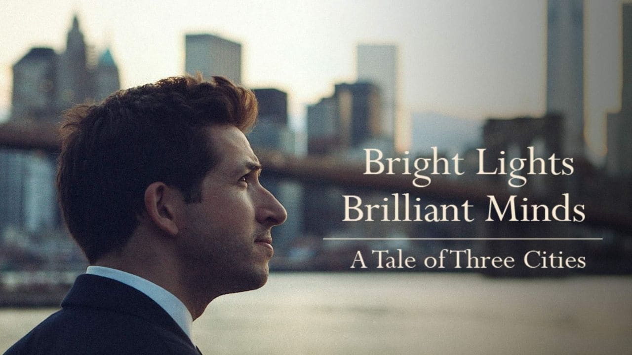 Poster della serie Bright Lights, Brilliant Minds: A Tale of Three Cities