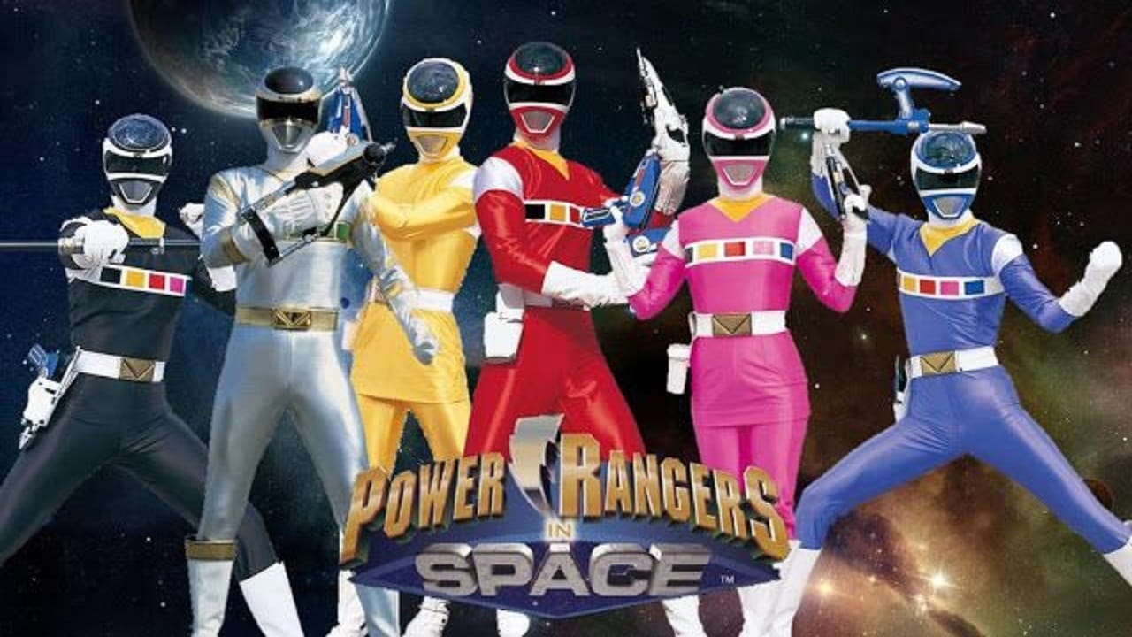Poster della serie Power Rangers in Space