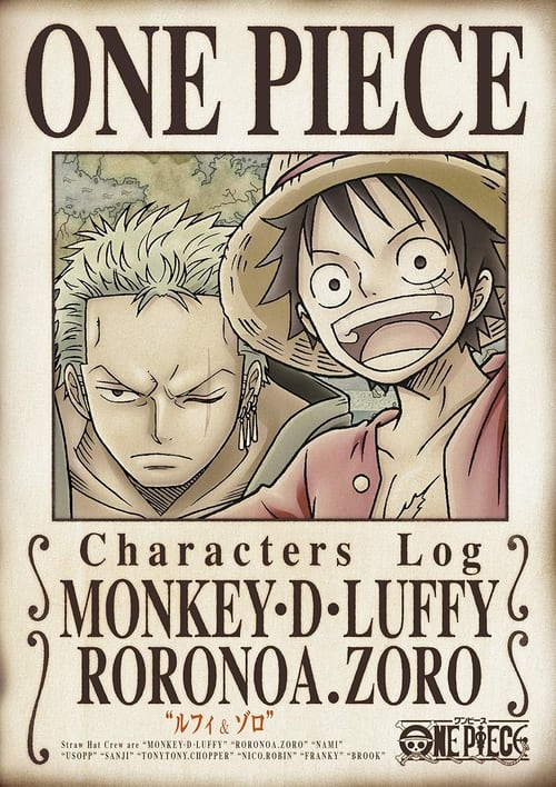 Poster della serie One Piece Characters Log