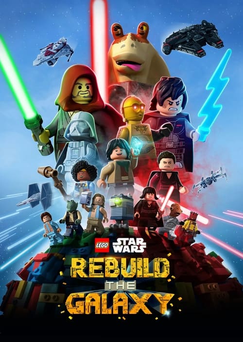 Poster della serie LEGO Star Wars: Rebuild the Galaxy