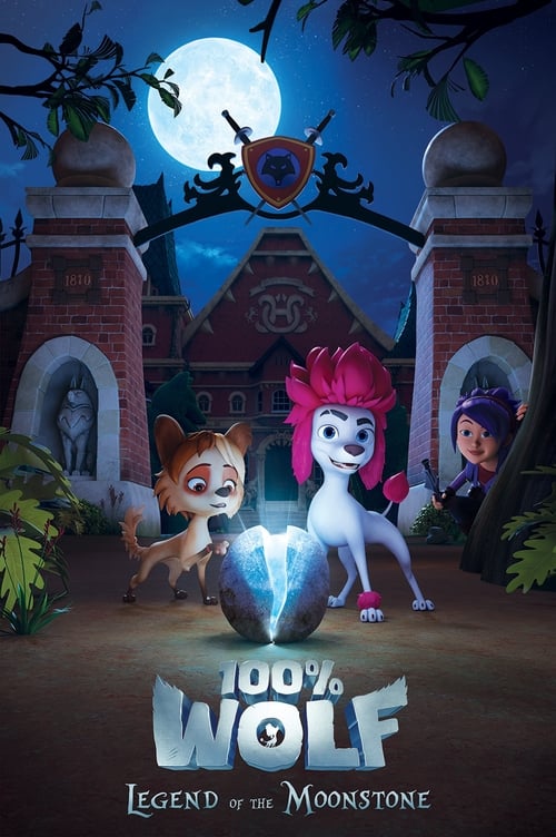 Poster della serie 100% Wolf: The Legend of the Moonstone